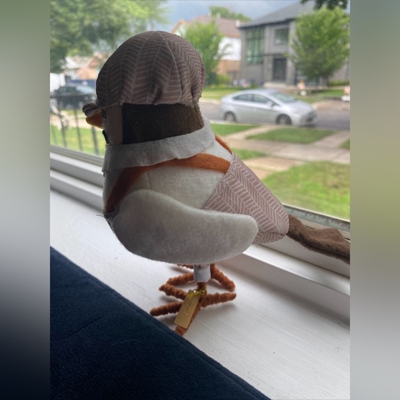 2018 Wondershop Spritz Fabric Bird HOPS Target Featherly Friends w/ Ankle Tag - Picture 2 of 7